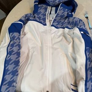 Women's SPYDER Poise Insulated Ski Jacket - WHITE Size 8 (small/medium)